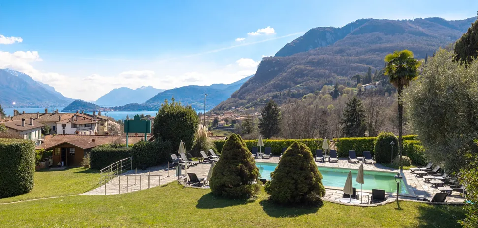 Lake Como hotel with tennis court